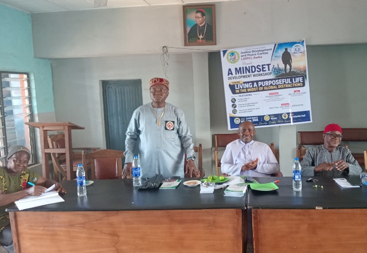JDPC AWKA SUCCESSFULLY HOLDS MINDSET DEVELOPMENT WORKSHOP