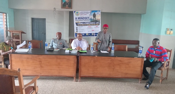 JDPC AWKA SUCCESSFULLY HOLDS MINDSET DEVELOPMENT WORKSHOP
