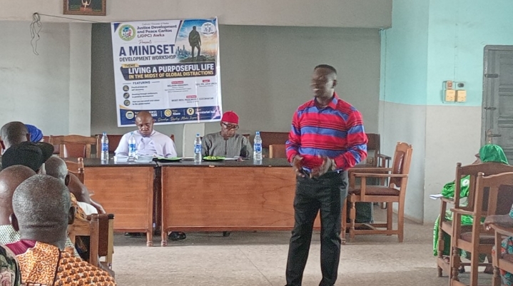 JDPC AWKA SUCCESSFULLY HOLDS MINDSET DEVELOPMENT WORKSHOP